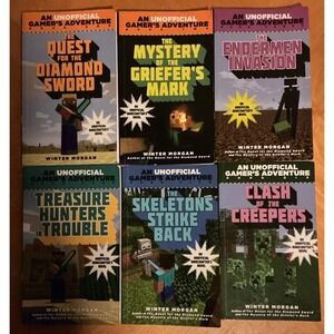 The Unofficial Gamer's Adventure Minecraft's Novels By WINTER MORGAN Volumes 1-6